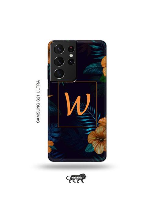 floral w back cover compatible with samsung s21 ultra - 19029912 - Very Small Image - 1