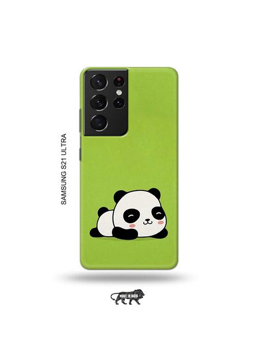 lazy panda back cover compatible with samsung s21 ultra - 19030022 - Very Small Image - 1