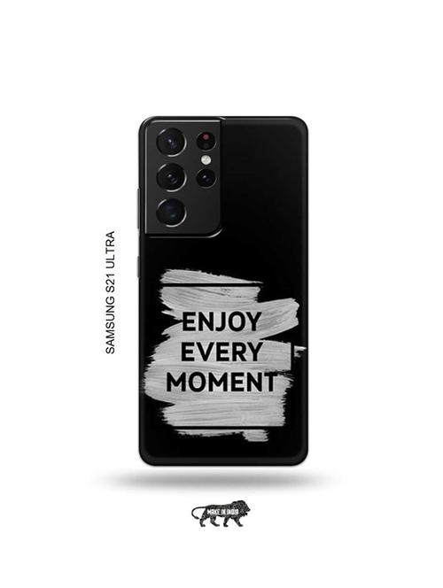 enjoy every moment back cover compatible with samsung s21 ultra - 19030043 - Very Small Image - 1