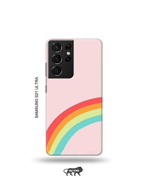tweakymod designer printed hard case | rainbow back cover compatible with samsung s21 ultra - 19030182 - Very Small Image - 1
