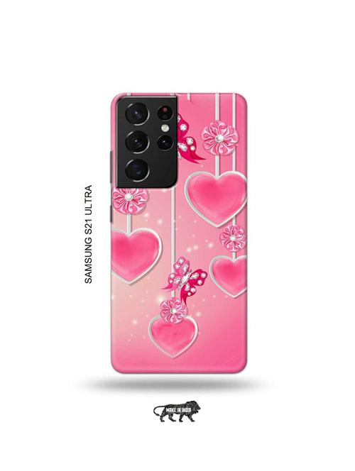hearts back cover compatible with samsung s21 ultra - 19030256 - Very Small Image - 1