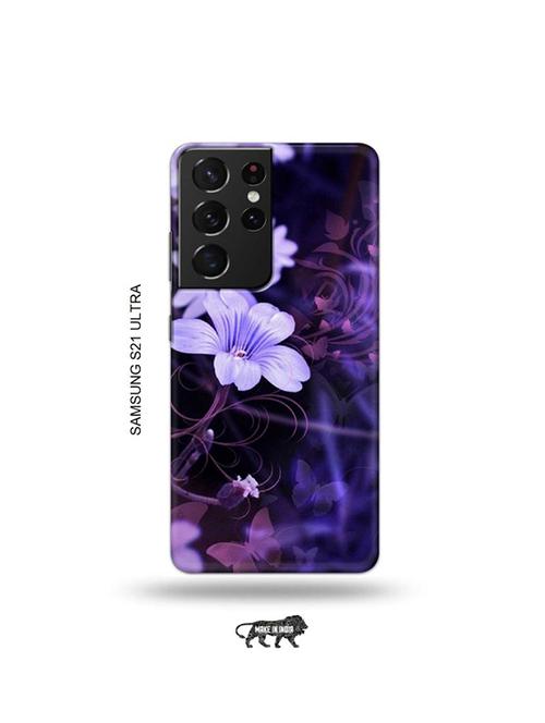 flowers back cover compatible with samsung s21 ultra - 19030278 - Very Small Image - 1