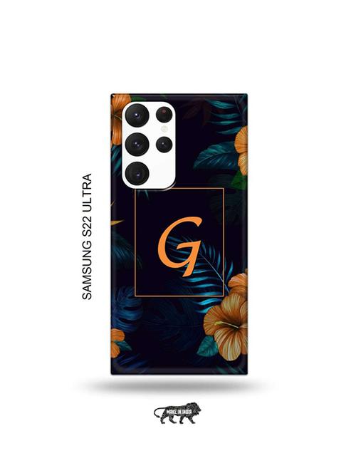 floral g back cover compatible with samsung s22 ultra - 19030415 - Very Small Image - 1