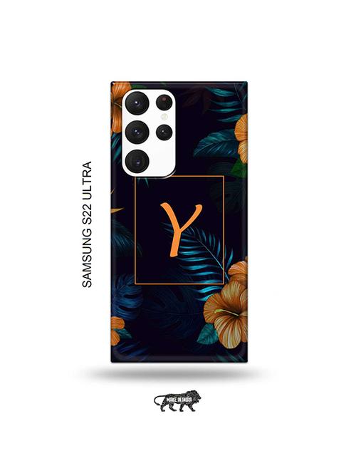 floral y back cover compatible with samsung s22 ultra - 19030433 - Very Small Image - 1