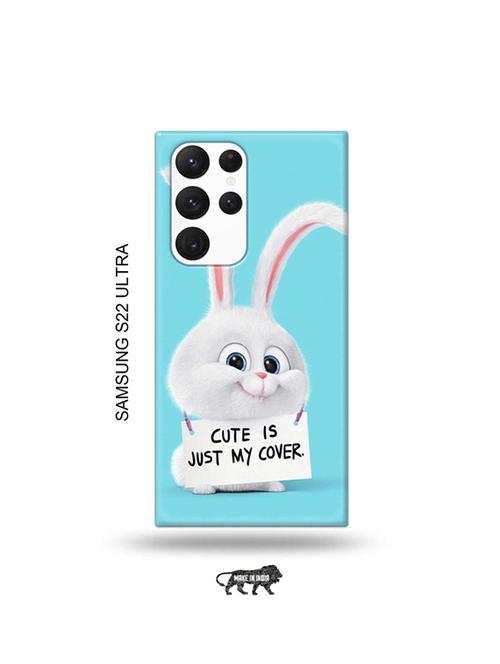 cute is my cover back cover compatible with samsung s22 ultra - 19030441 - Very Small Image - 1