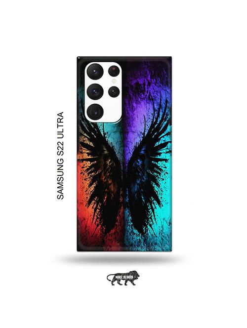 coulrful butterfly back cover compatible with samsung s22 ultra - 19030462 - Very Small Image - 1