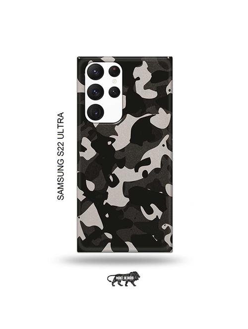 camouflage back cover compatible with samsung s22 ultra - 19030478 - Very Small Image - 1