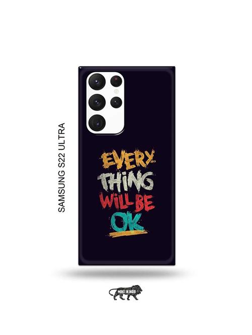 every thing will be ok back cover compatible with samsung s22 ultra - 19030553 - Very Small Image - 1