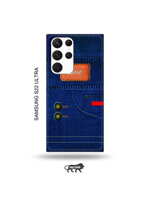 jeans love back cover compatible with samsung s22 ultra - 19030586 - Very Small Image - 1