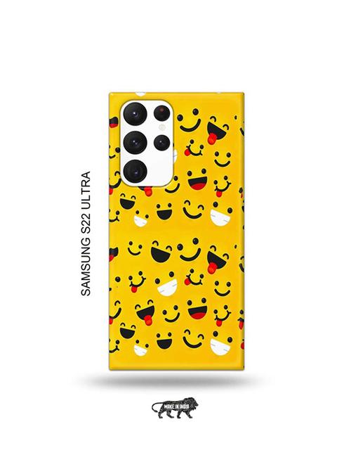 emojis back cover compatible with samsung s22 ultra - 19030676 - Very Small Image - 1