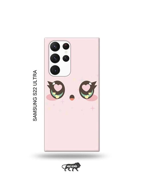 cute eyes back cover compatible with samsung s22 ultra - 19030697 - Very Small Image - 1