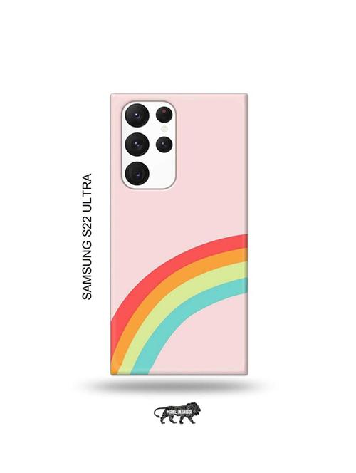 rainbow back cover compatible with samsung s22 ultra - 19030701 - Very Small Image - 1