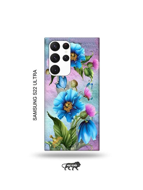 floral back cover compatible with samsung s22 ultra - 19030785 - Very Small Image - 1