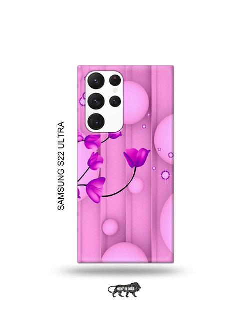 flowers back cover compatible with samsung s22 ultra - 19030793 - Very Small Image - 1