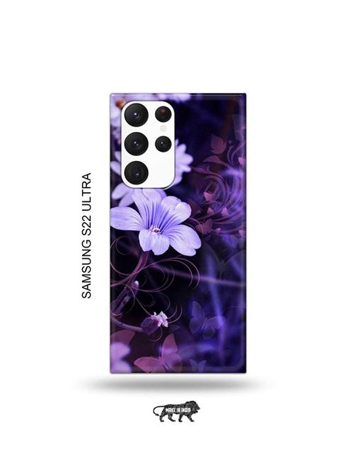 flowers back cover compatible with samsung s22 ultra - 19030797 - Very Small Image - 1