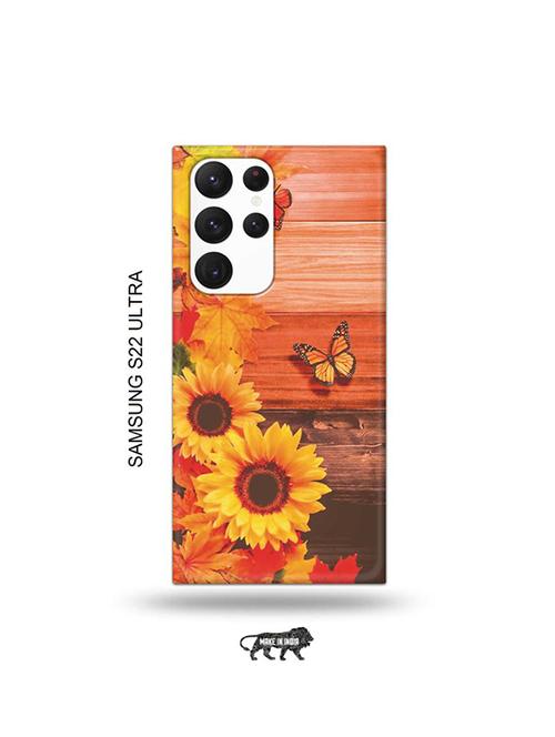 flowers back cover compatible with samsung s22 ultra - 19030804 - Very Small Image - 1