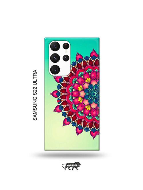 flowers back cover compatible with samsung s22 ultra - 19030820 - Very Small Image - 1