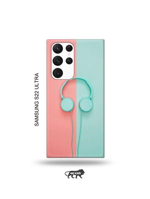 hipster headset back cover compatible with samsung s22 ultra - 19030844 - Very Small Image - 1