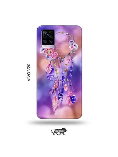 feather dream catcher back cover compatible with vivo v20 - 19030861 - Very Small Image - 1