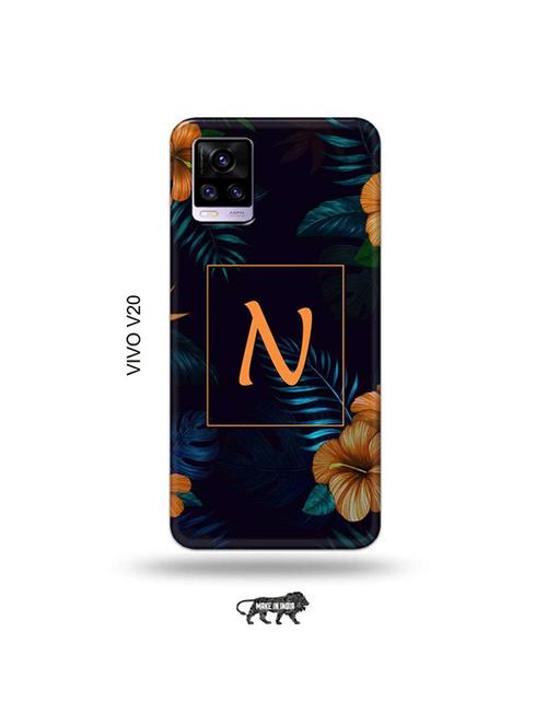 floral n back cover compatible with vivo v20 - 19030941 - Very Small Image - 1