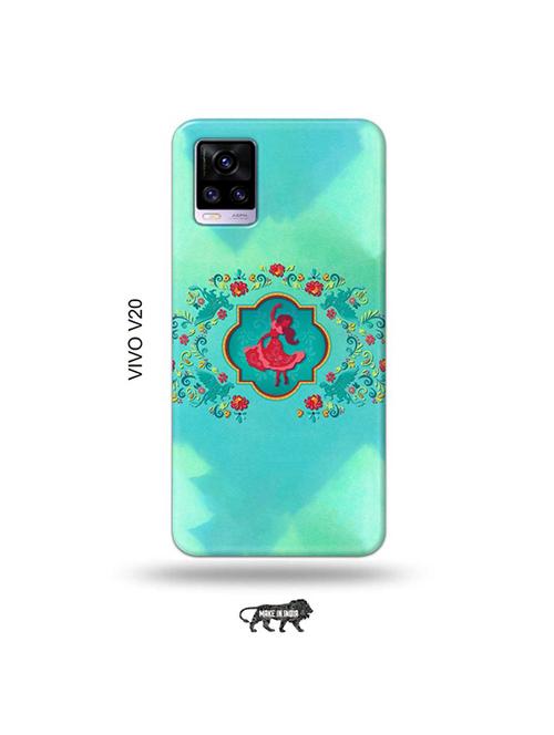 indie girl back cover compatible with vivo v20 - 19030967 - Very Small Image - 1