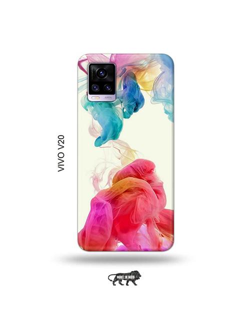 abstract smoke back cover compatible with vivo v20 - 19030991 - Very Small Image - 1