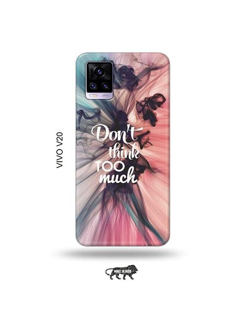 don't think too much back cover compatible with vivo v20 - 19031076 - Very Small Image - 1