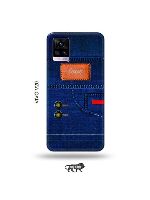 jeans love back cover compatible with vivo v20 - 19031105 - Very Small Image - 1