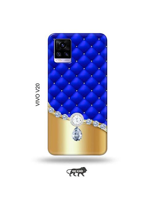 diamond back cover compatible with vivo v20 - 19031107 - Very Small Image - 1