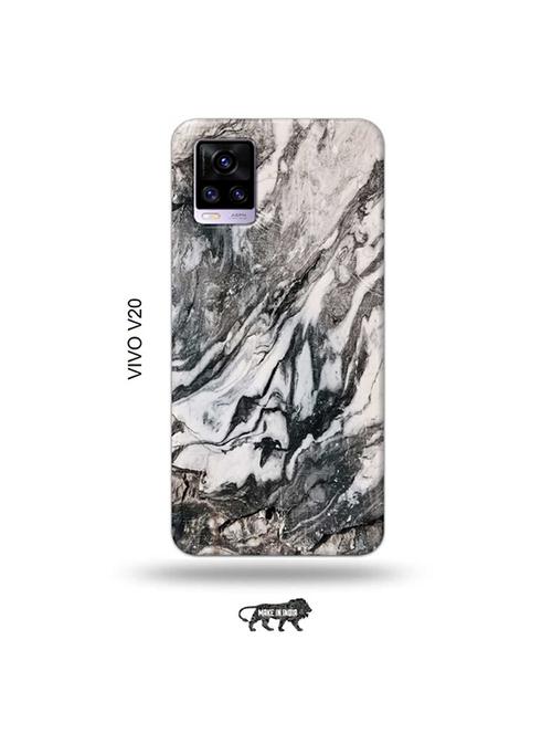 marble back cover compatible with vivo v20 - 19031141 - Very Small Image - 1