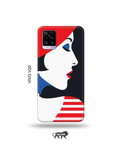 girl illustration back cover compatible with vivo v20 - 19031148 - Very Small Image - 1