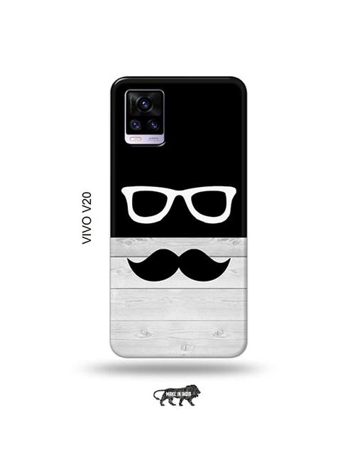 hipster back cover compatible with vivo v20 - 19031166 - Very Small Image - 1