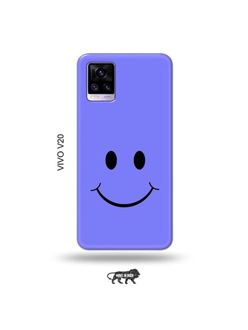 happy face back cover compatible with vivo v20 - 19031181 - Very Small Image - 1