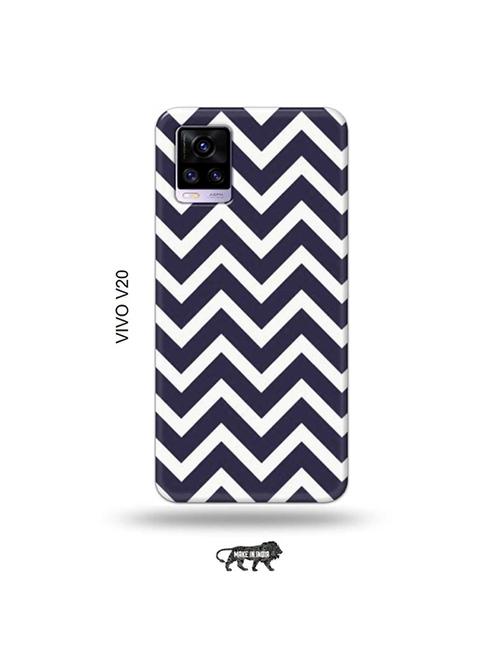zig zag back cover compatible with vivo v20 - 19031235 - Very Small Image - 1
