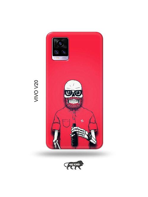 hipster back cover compatible with vivo v20 - 19031251 - Very Small Image - 1