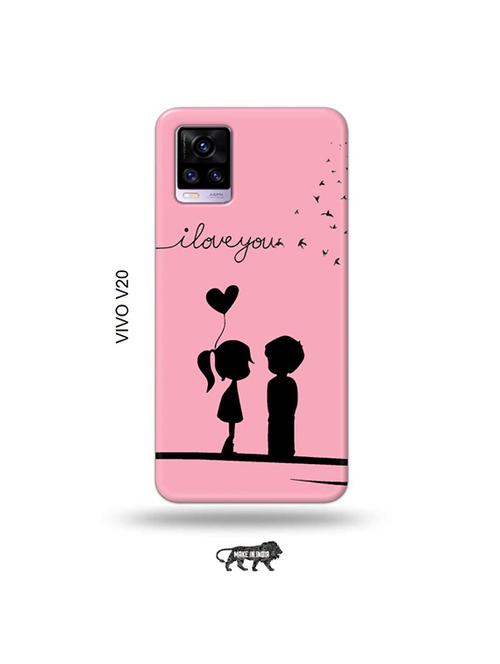 i love you back cover compatible with vivo v20 - 19031295 - Very Small Image - 1
