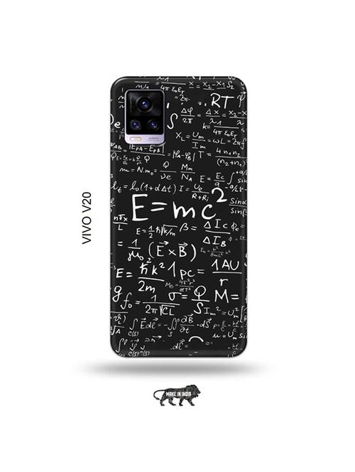 e=mc2 back cover compatible with vivo v20 - 19031353 - Very Small Image - 1