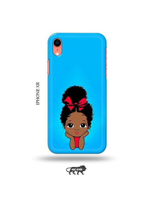 tweakymod designer printed hard case | cute kiddo back cover compatible with iphone xr - 19031493 - Very Small Image - 1
