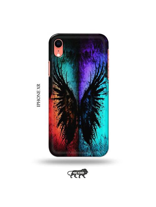 coulrful butterfly back cover compatible with iphone xr - 19031500 - Very Small Image - 1