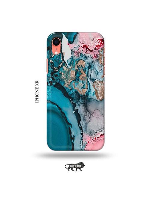 colour marble back cover compatible with iphone xr - 19031519 - Very Small Image - 1