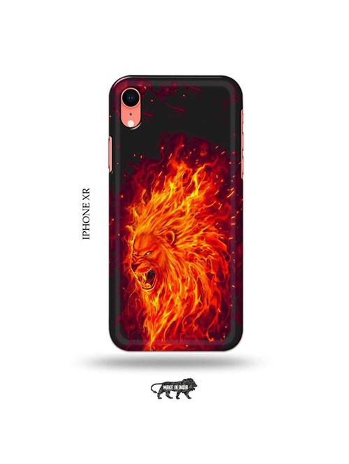 firry lion back cover compatible with iphone xr - 19031559 - Very Small Image - 1