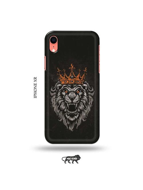 king lion back cover compatible with iphone xr - 19031572 - Very Small Image - 1