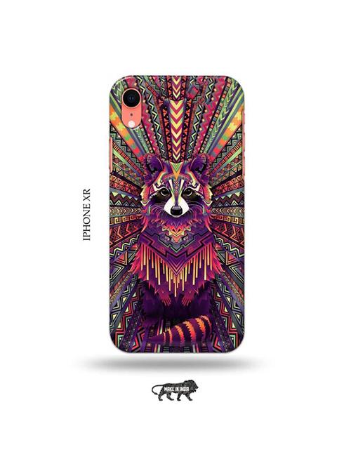 kalankari fox back cover compatible with iphone xr - 19031583 - Very Small Image - 1