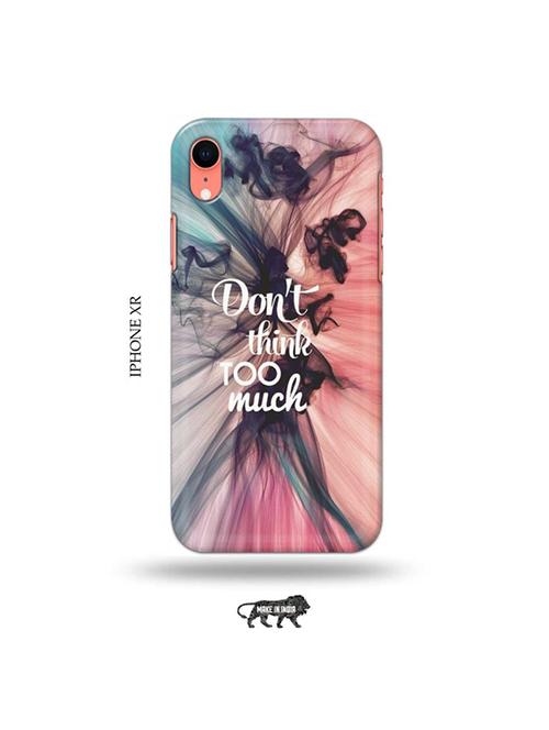 don't think too much back cover compatible with iphone xr - 19031595 - Very Small Image - 1