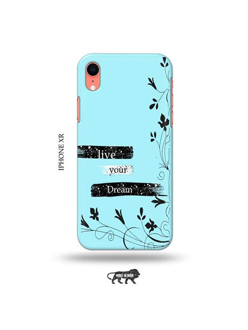live your dream back cover compatible with iphone xr - 19031622 - Very Small Image - 1