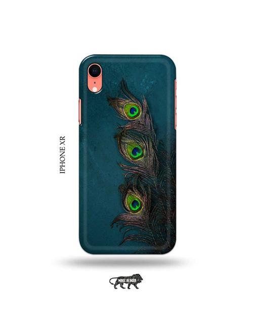 krishna feather back cover compatible with iphone xr - 19031654 - Very Small Image - 1