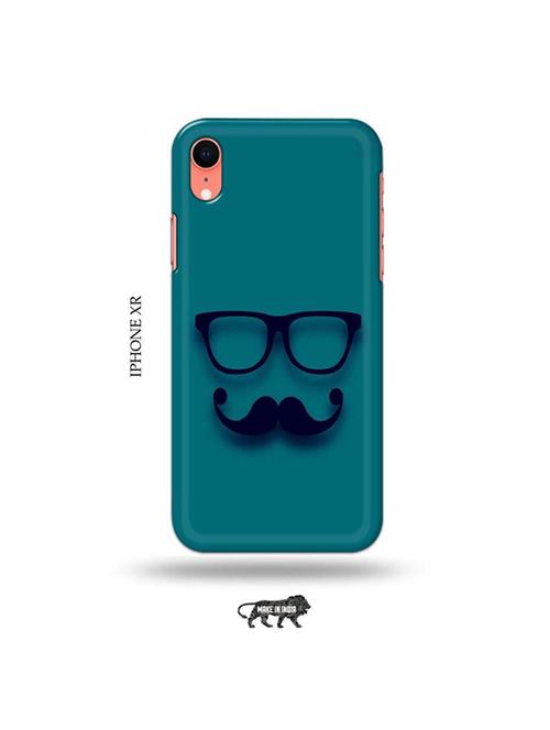 mustache back cover compatible with iphone xr - 19031687 - Very Small Image - 1
