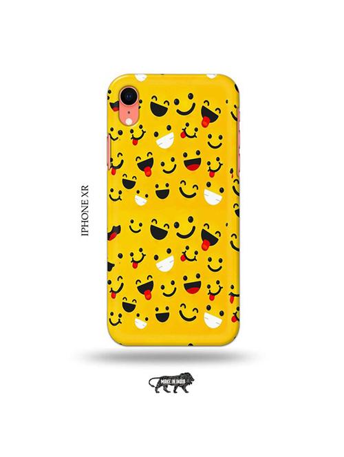 emojis back cover compatible with iphone xr - 19031714 - Very Small Image - 1