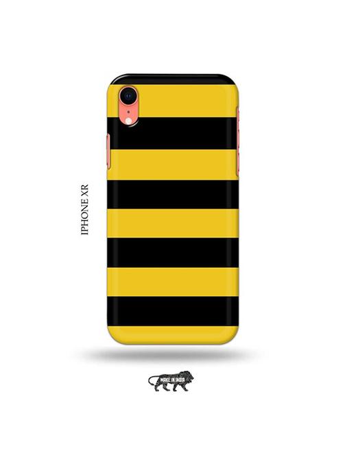yellow strips back cover compatible with iphone xr - 19031730 - Very Small Image - 1