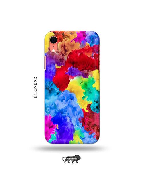 colour holi back cover compatible with iphone xr - 19031761 - Very Small Image - 1
